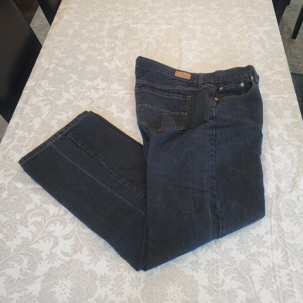 Vintage Ecko Unlimited Men's Dark Wash Jeans 40 x 32 Relaxed Hip Hop Skater